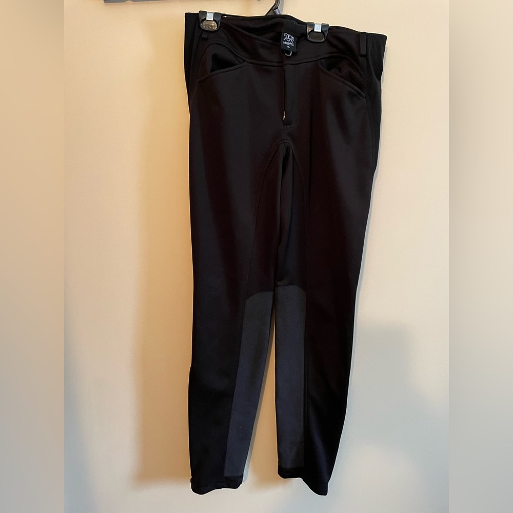 Kerrits Sz XL Winter Riding Pants Black. Western or English style